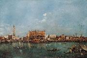 Francesco Guardi Venice from the Bacino di San Marco oil painting on canvas